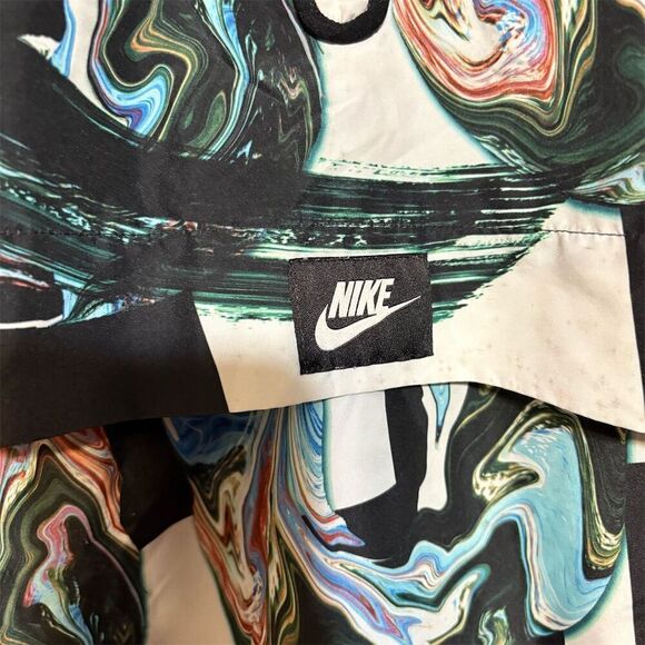 Nike Women's Marble Print Half Zip Jacket Multicolor Size M Casual - Picture 3 of 13